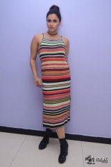 Mannara Chopra At Jakkanna Movie Platinum Disc Function